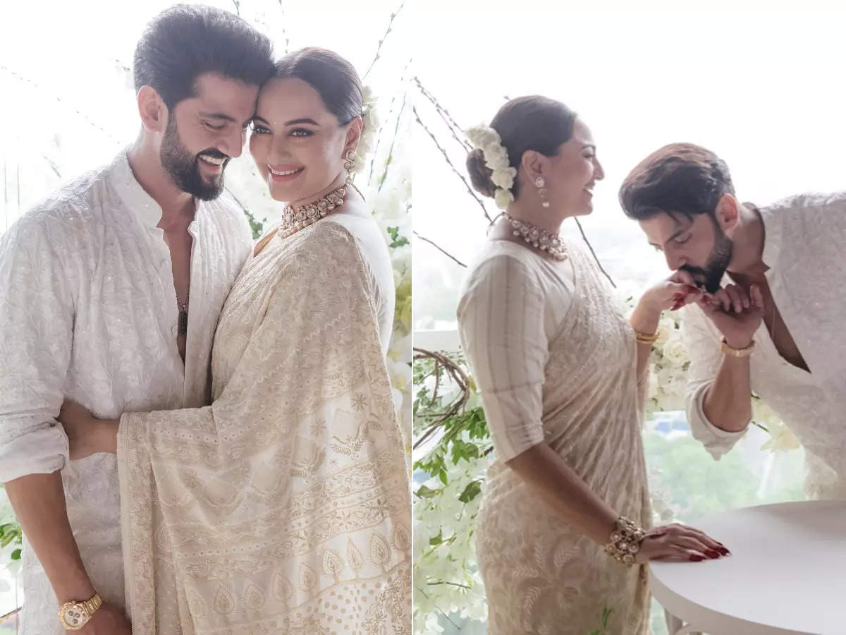 Dreamy inside pictures from Sonakshi Sinha and Zaheer Iqbal’s wedding: "From Now Until Forever"