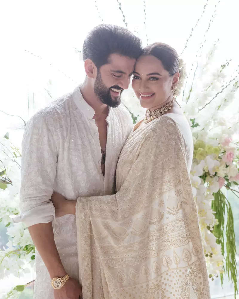 Dreamy inside pictures from Sonakshi Sinha and Zaheer Iqbal’s wedding: "From Now Until Forever"