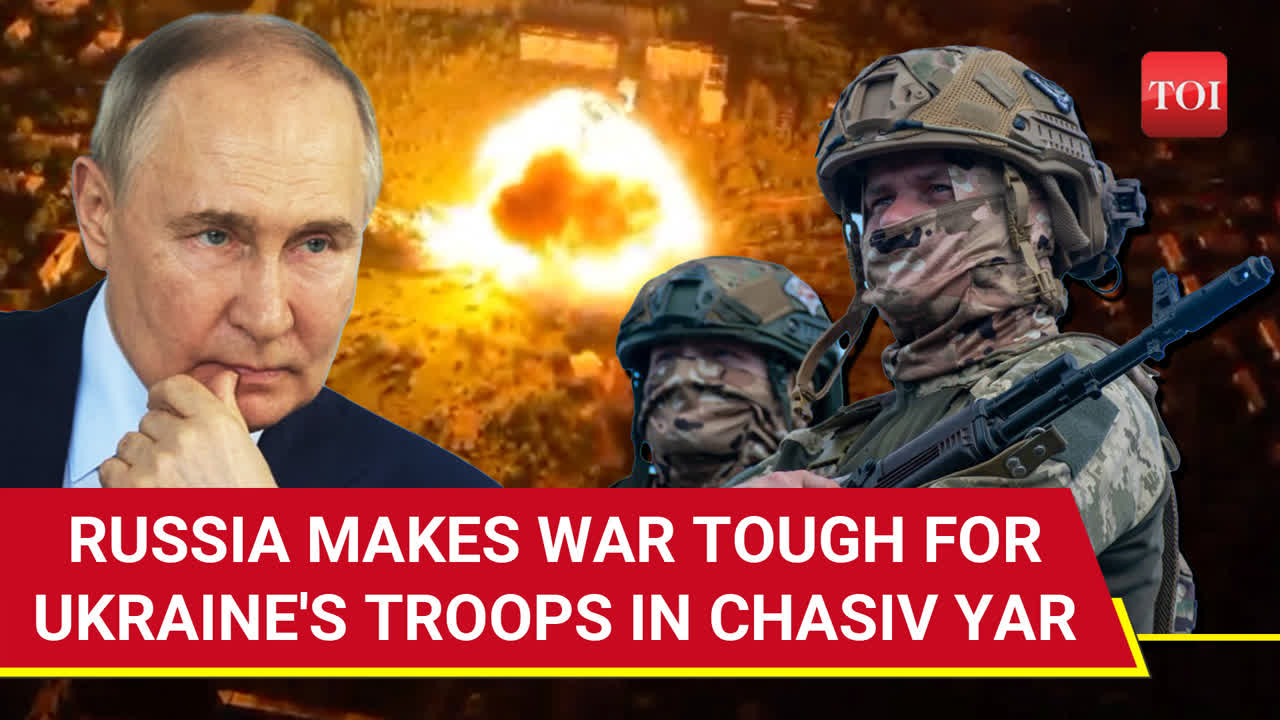 Putin's Men Keep Ukraine Army Busy With Glide Bombs, Storm Chasiv Yar ...