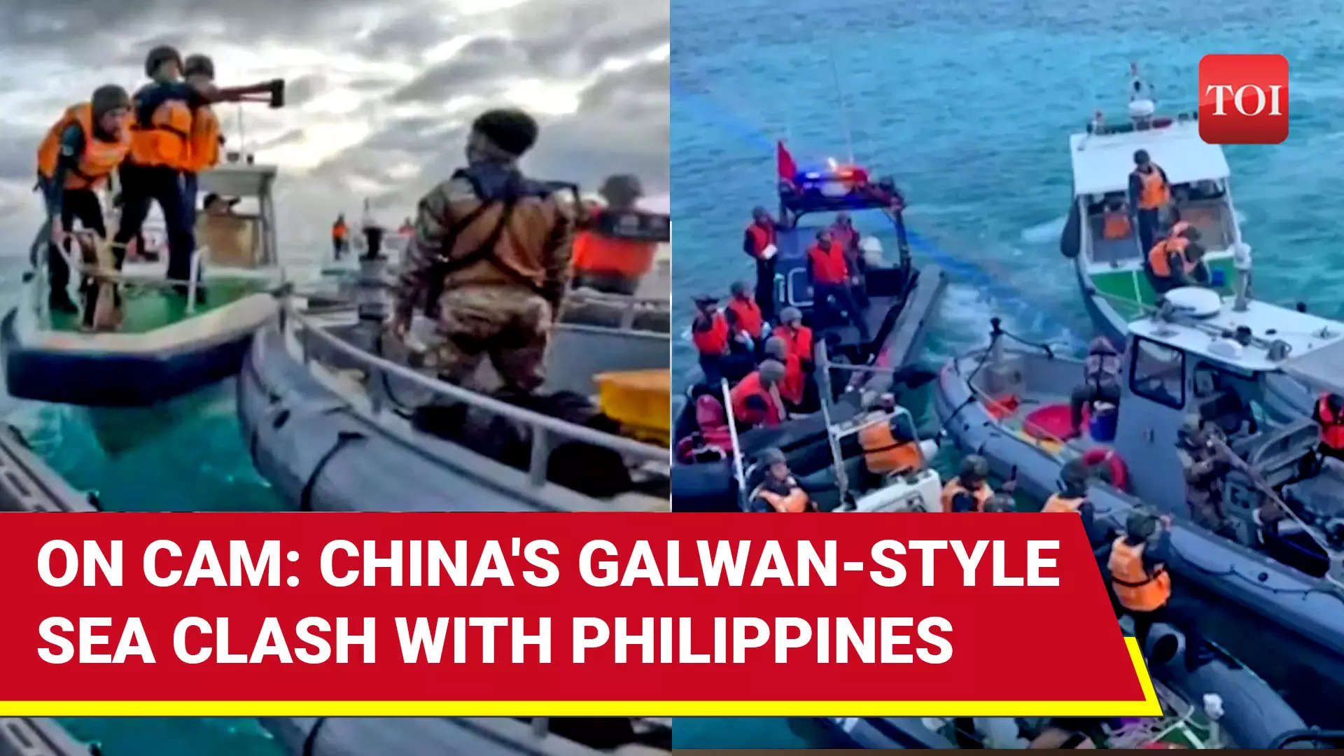 On Cam: China's Axe-wielding Sailors Clash With Filipino Soldiers In ...