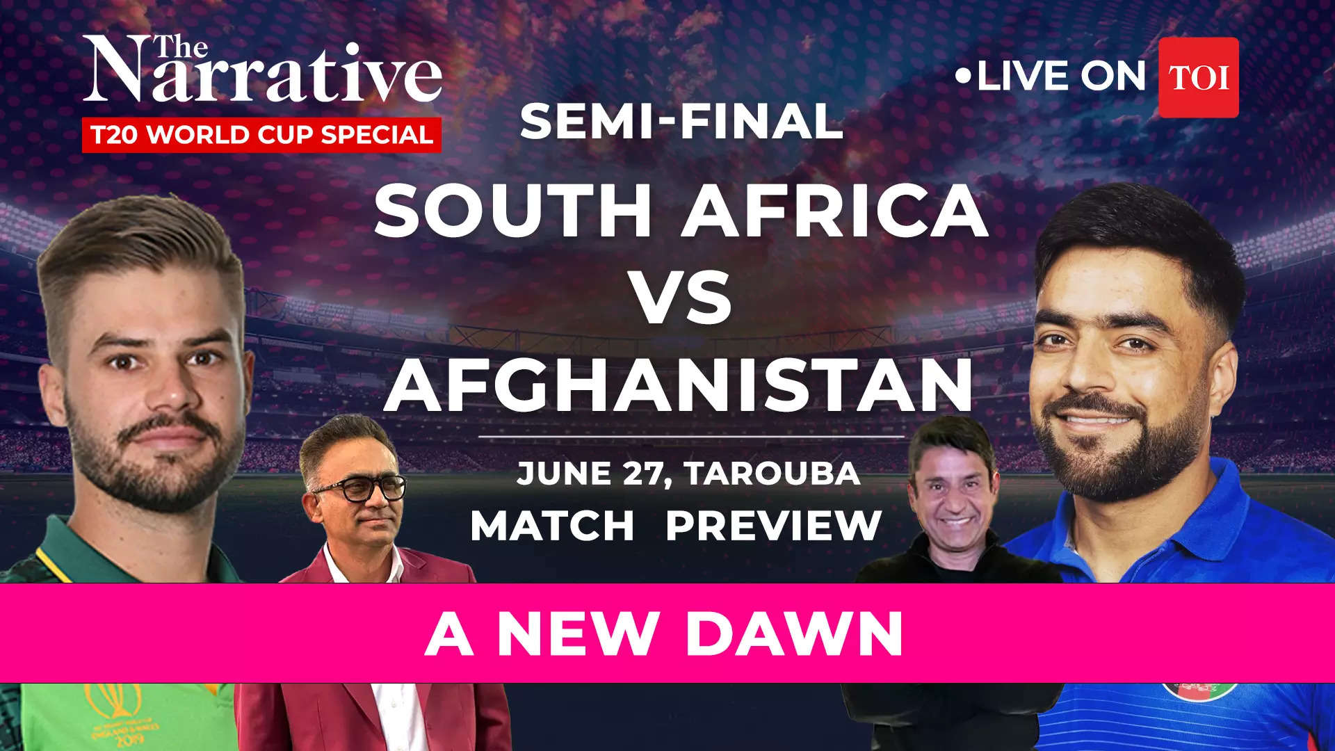 T20 World Cup 2024 Semi Final South Africa Vs Afghanistan Preview