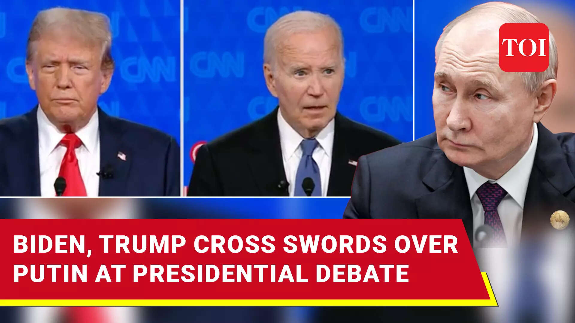 Putin Takes Centrestage As Biden, Trump Trade Barbs Over Ukraine War ...