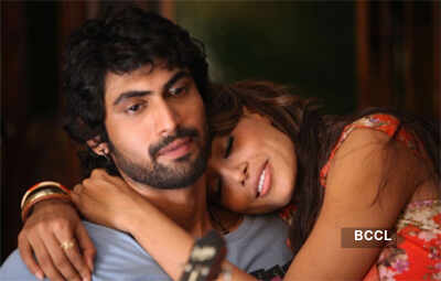 Bipasha visits Rana in Hyderabad