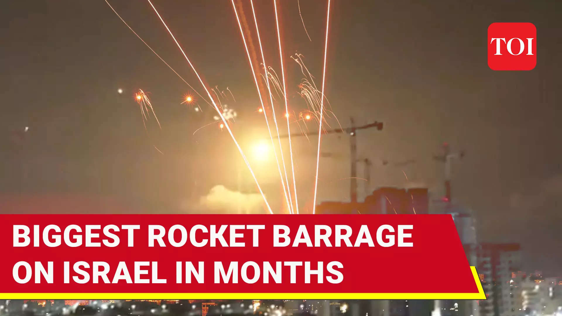 Israel Shakes As Biggest Rocket Barrage Hits Southern Cities; 20 Back ...