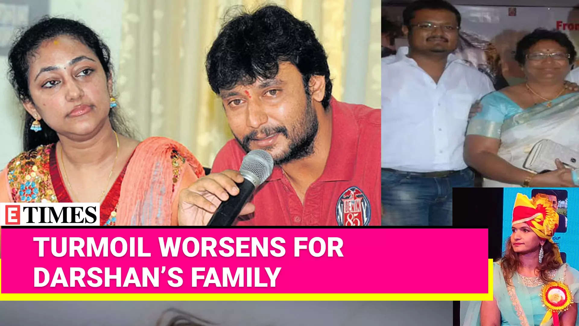 Darshan's Wife Vijayalakshmi's Emotional Struggle During Husband's ...