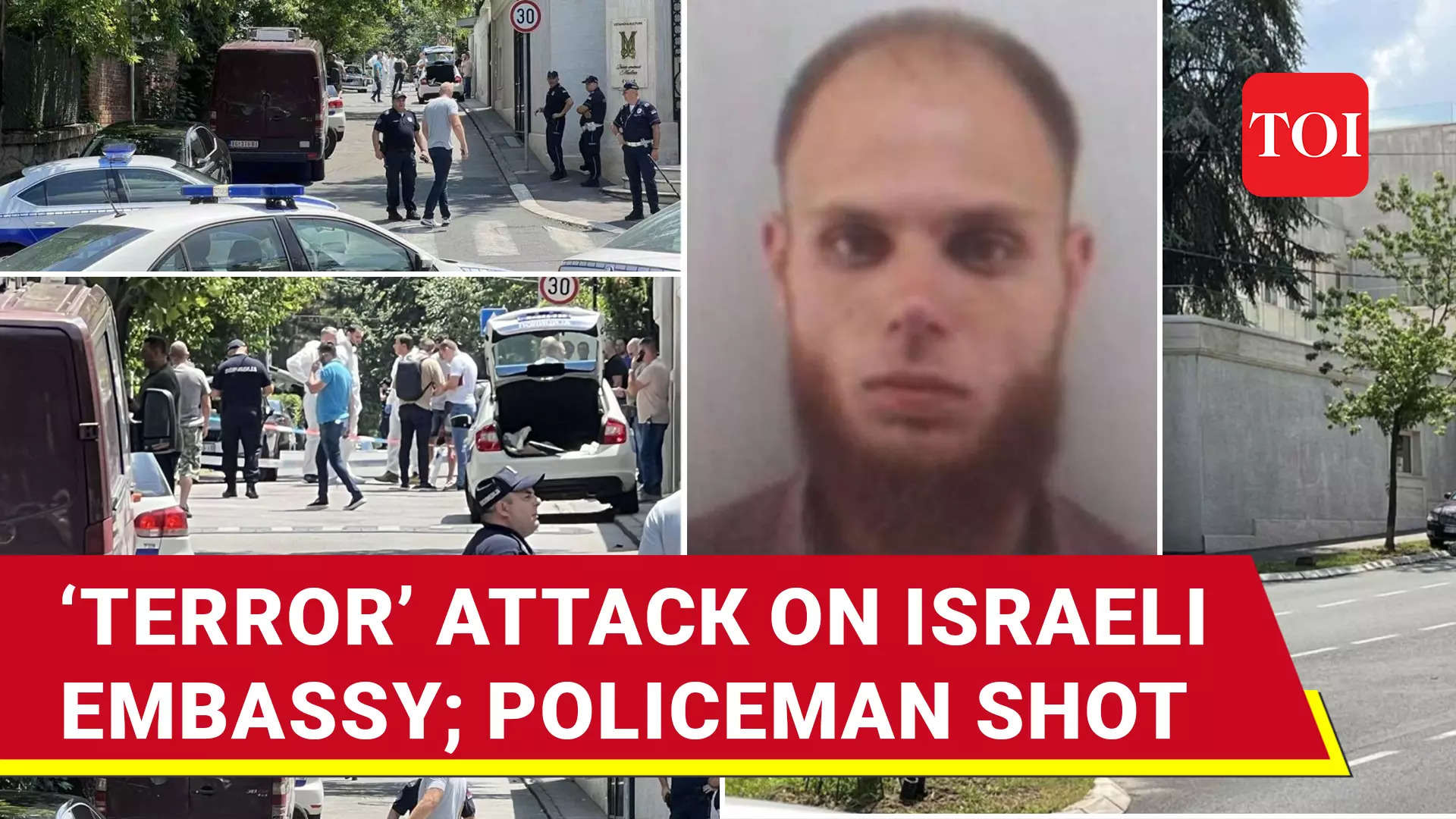 Israeli Embassy Under Attack: Policeman Shot With Crossbow Near ...