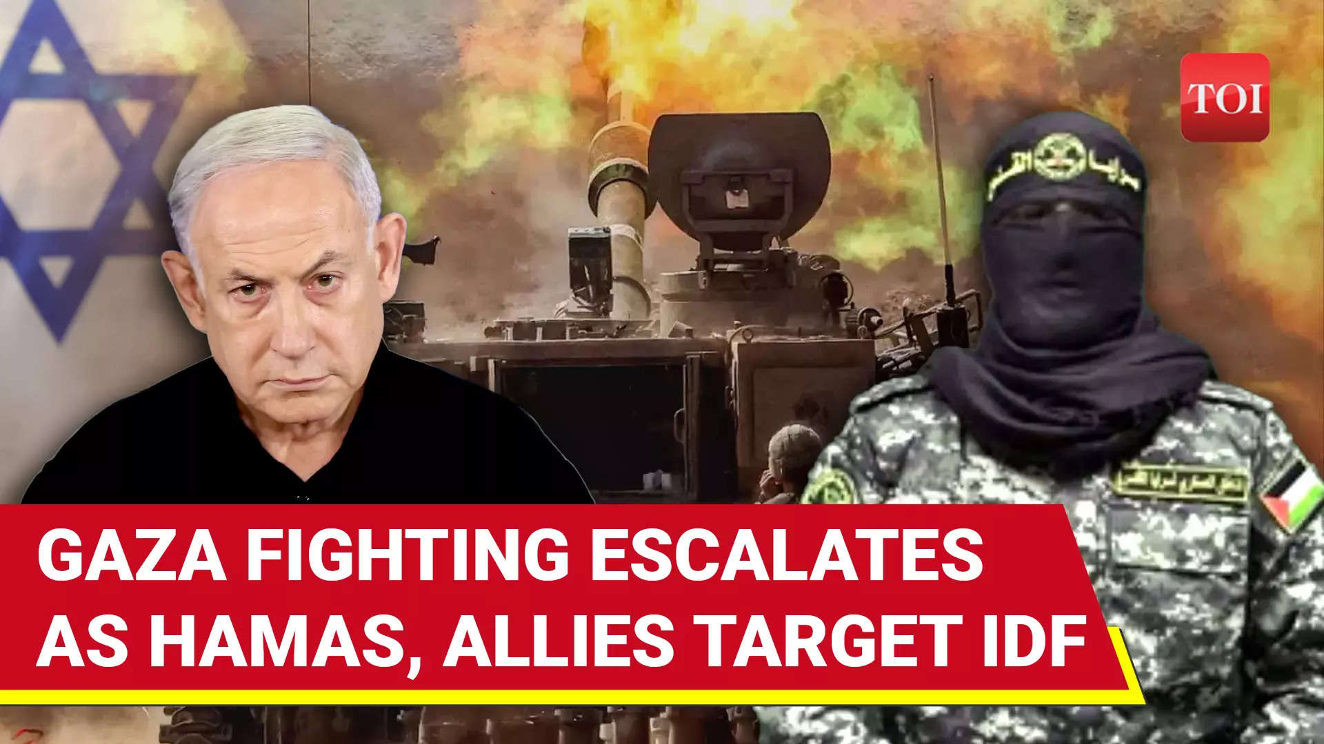 Palestinian Militant Brigades Launch Series Of Attacks On IDF From Gaza ...