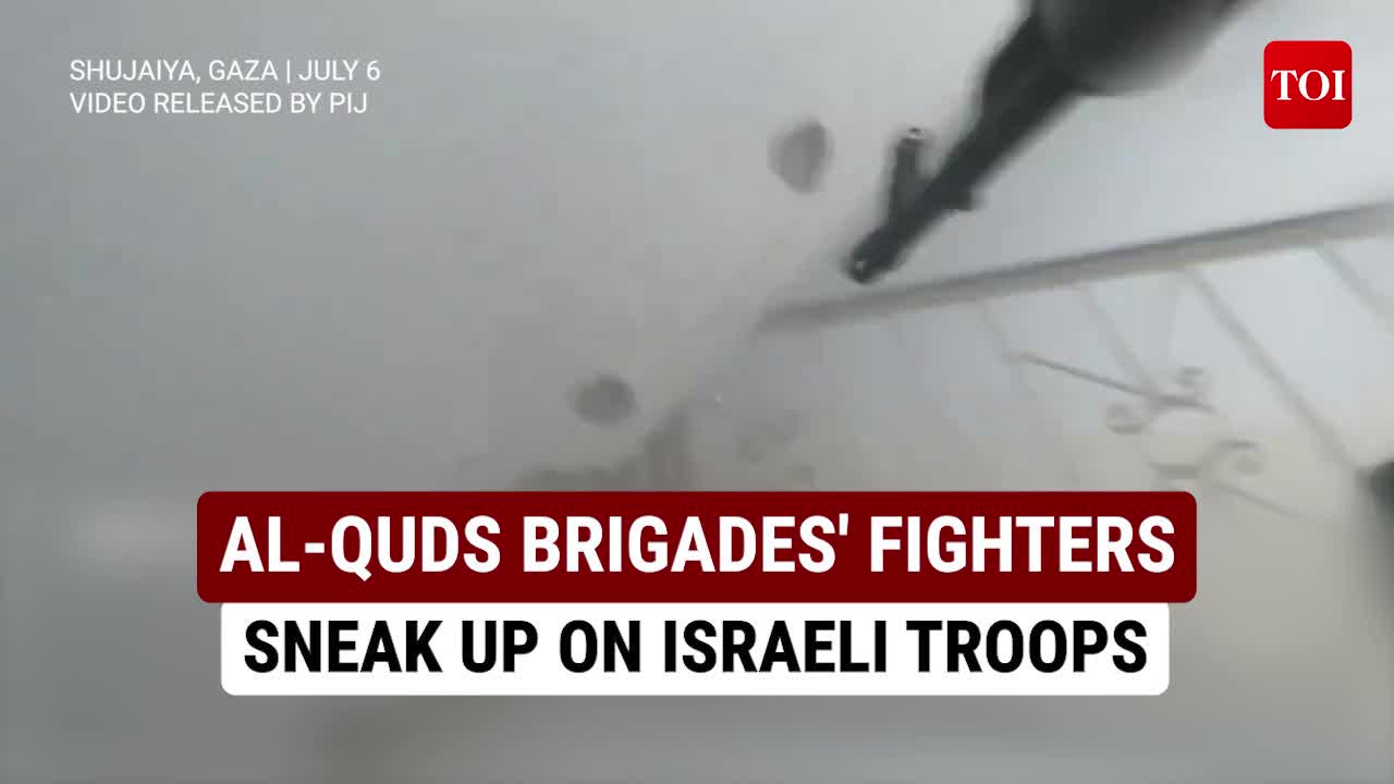 Hamas 'Kills' 10 Israeli Soldiers In One Attack; Dramatic Footage Of Al ...