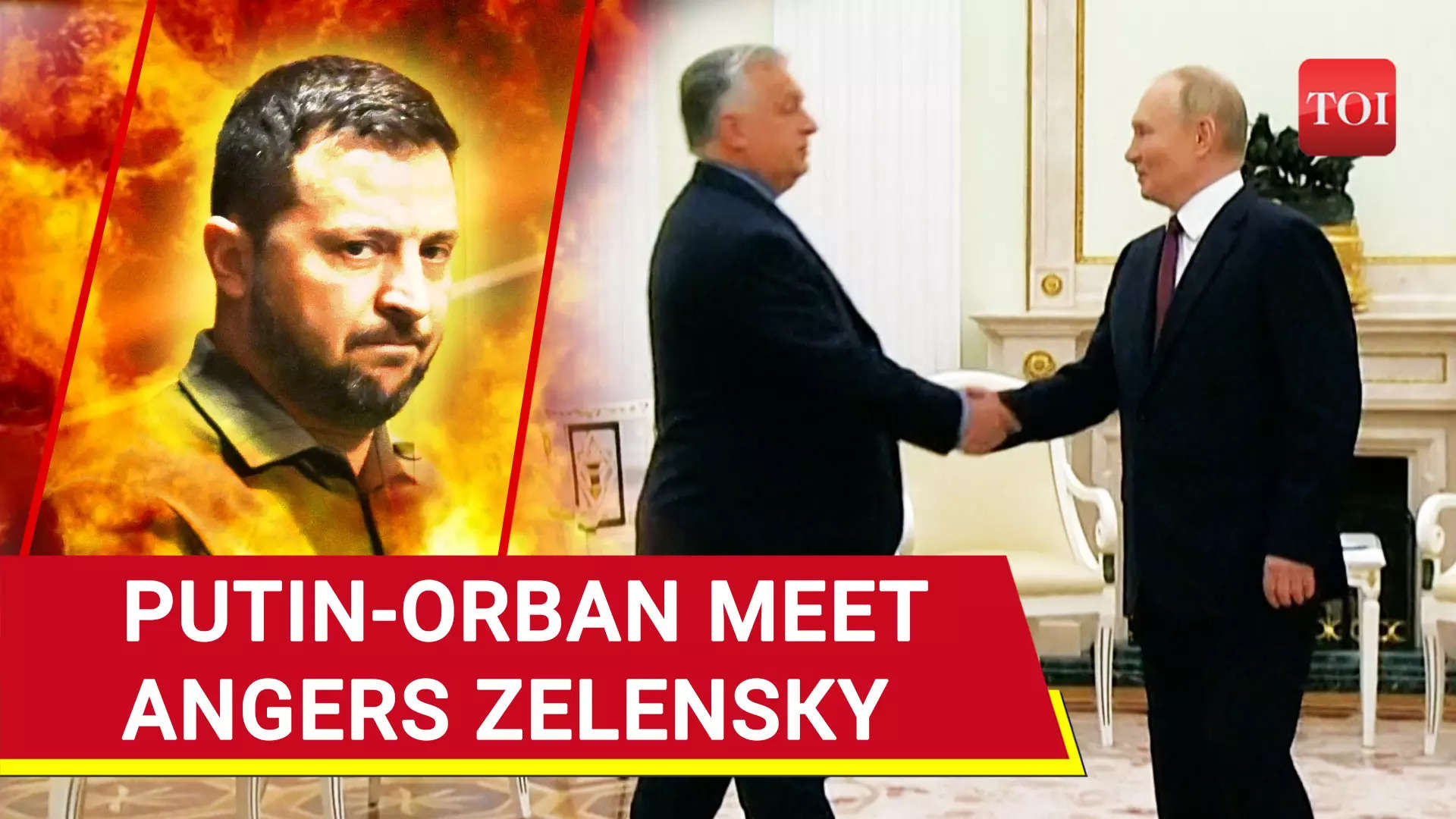 Ukraine Criticise Hungary's PM Orban For His Russia Visit Says 'Should ...