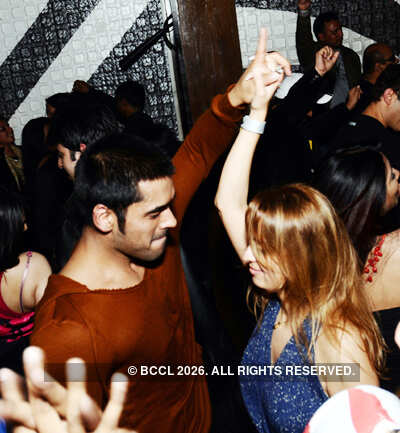 Guests During Alexandra Stan S Performance At F Bar Lounge Ashoka Hotel On December 17 11