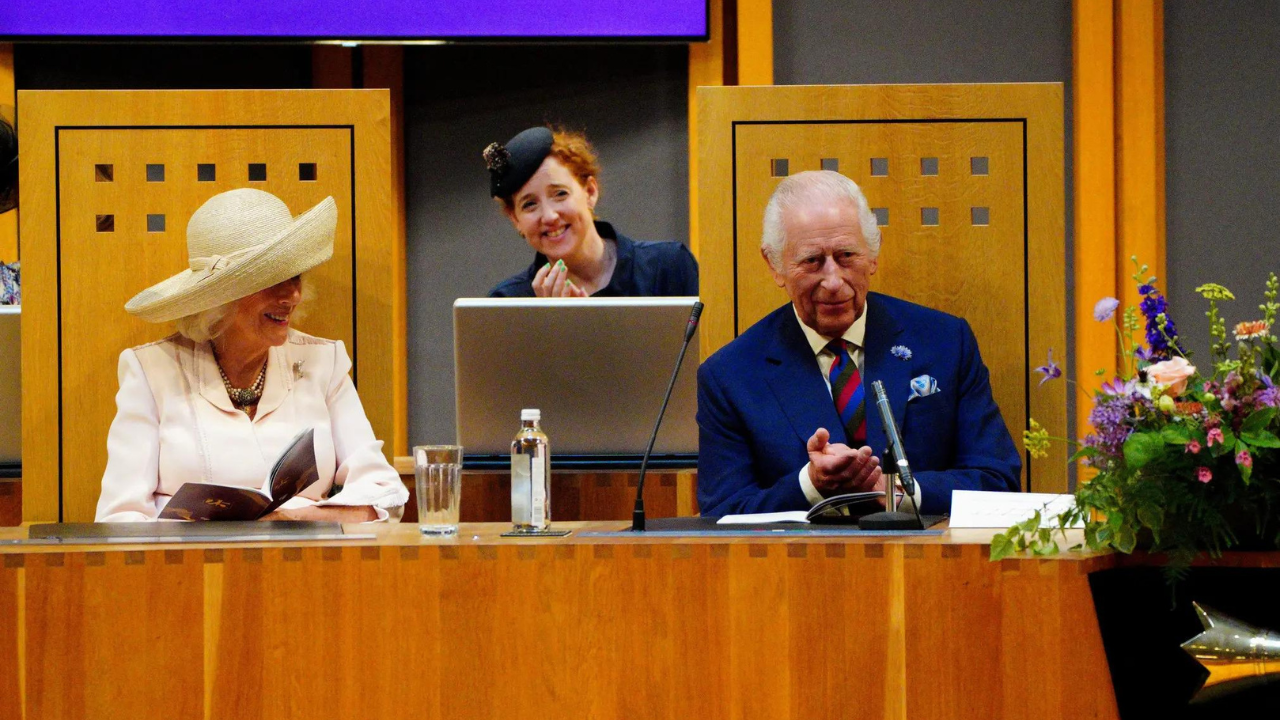 Britain’s King Charles III and Queen Camilla visit Wales, see pics