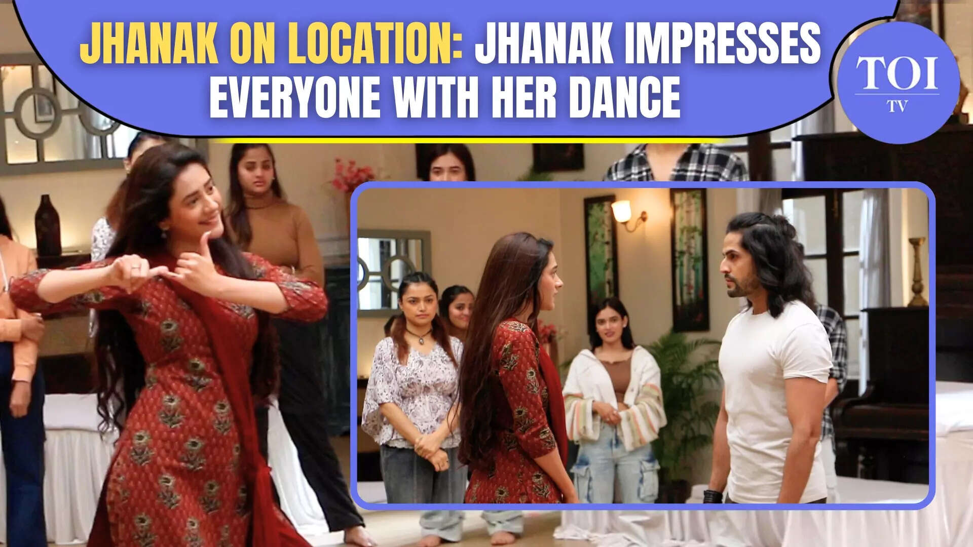Jhanak On Location: Jhanak calls her mother her inspiration to dance