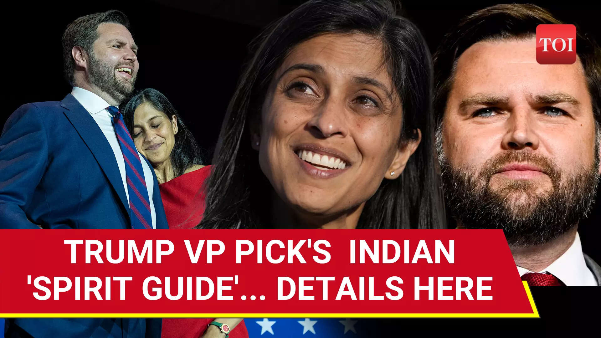 'Hindu Spirit Guide' Behind Trump's V-P Pick; Meet JD Vance's Wife Usha ...