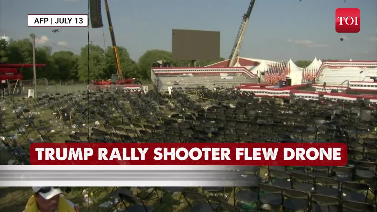 Drone Attack on Trump Rally Kills Fire Chief