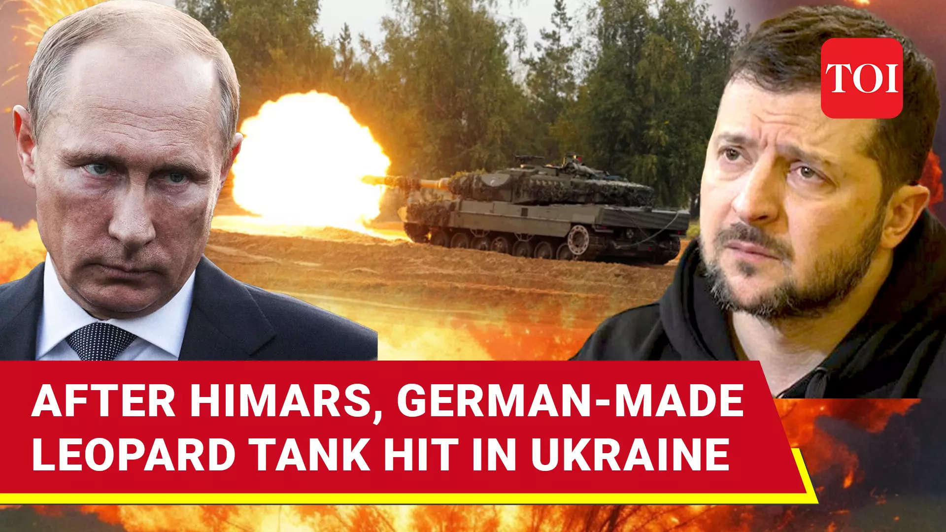 Putin's Men Strike Leopard Tank After HIMARS; Russia 'Wipes Out' Nearly ...