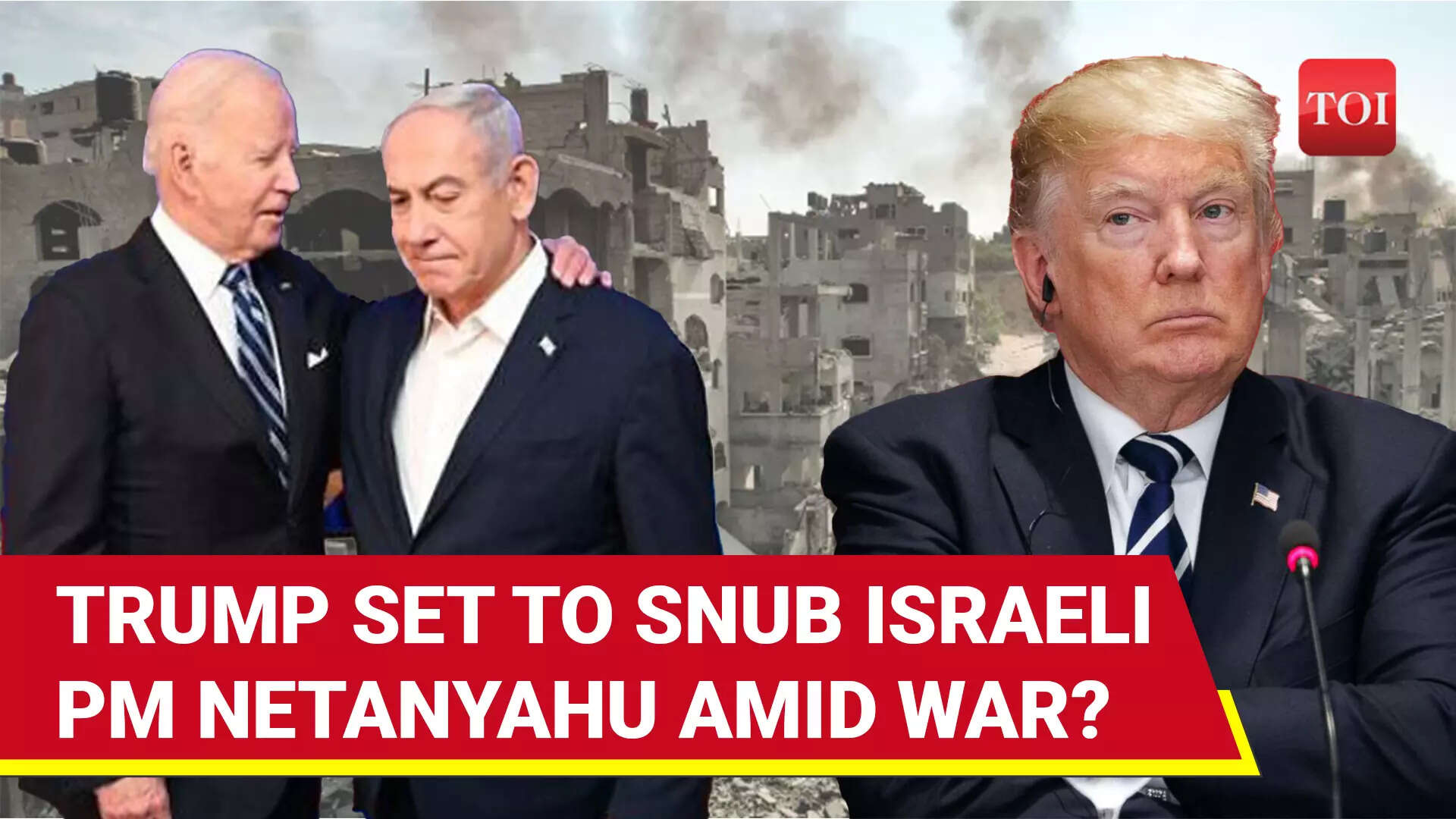 Trump To Ditch Netanyahu? Ex-U.S. President 'Ignores' Israeli PM's Meet ...