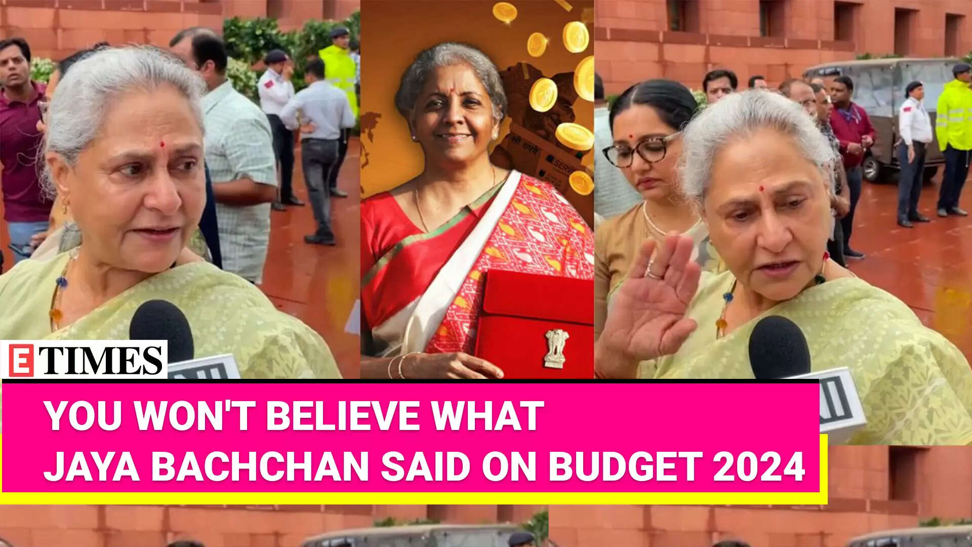 Veteran Actress Jaya Bachchan's EPIC Response to Budget 2024 Question