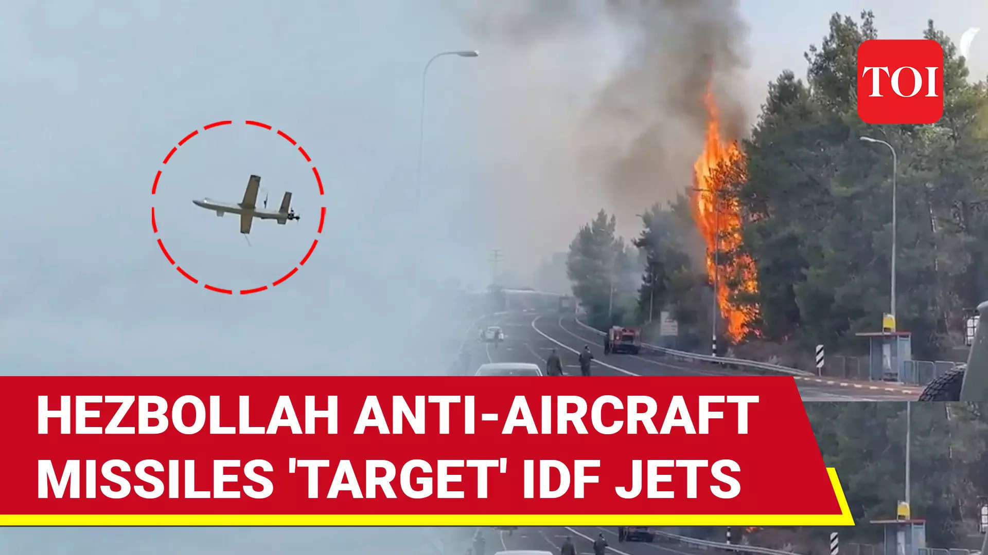 'Direct Hit': Hezbollah Missiles Attack IDF Jets Over Lebanon; Israeli ...