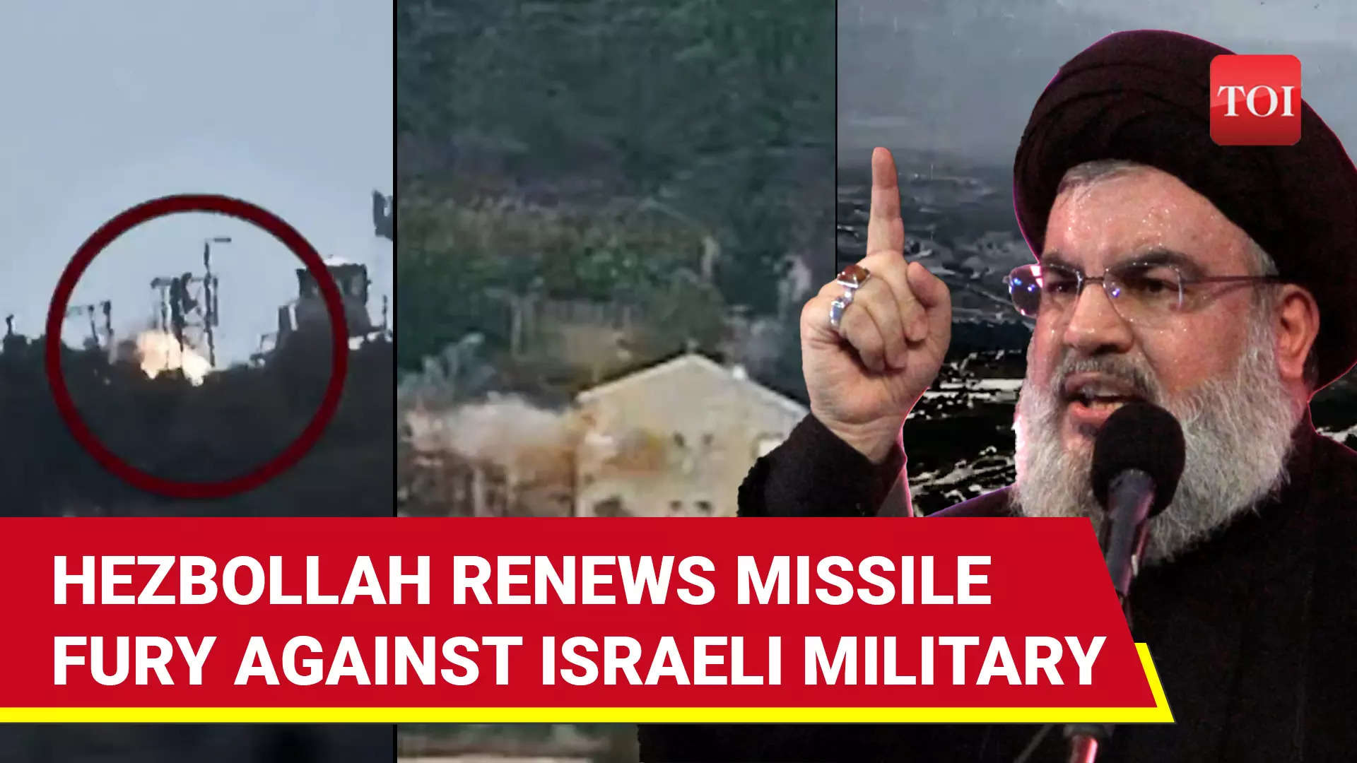 Hezbollah Launches Attacks On Israel; Lebanese Group Target IDF Bases ...