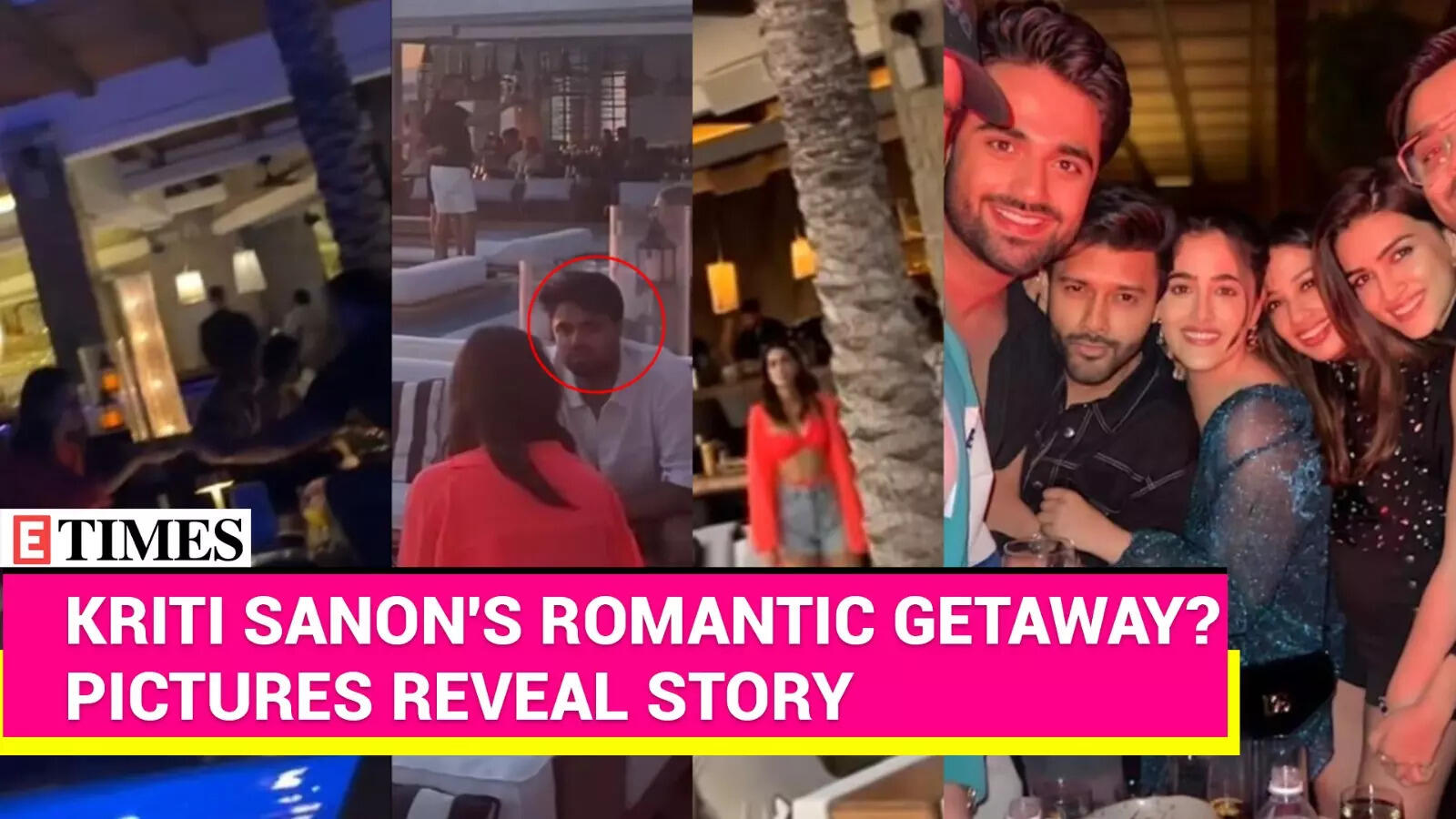 Bollywood Actor Kriti Sanon’s Mykonos Adventure: Is That The Mystery Man She's Dating?