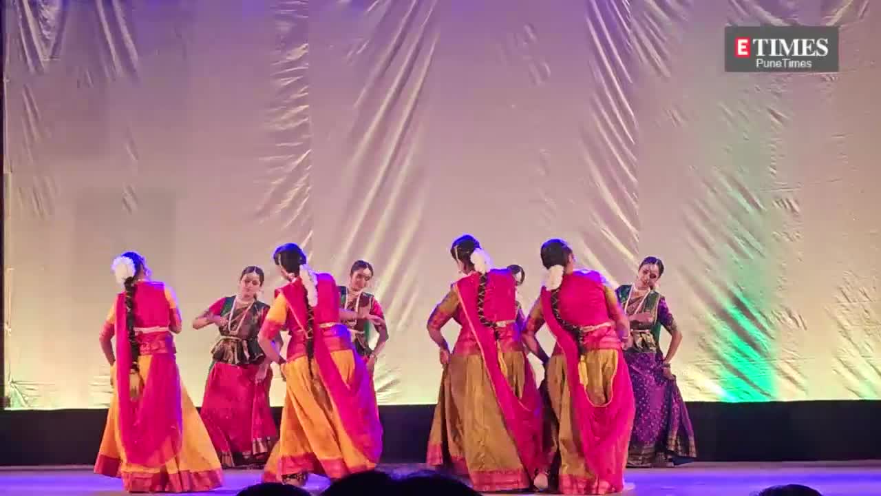 Rhythmic unity - Kathak dancers come together in perfect harmony