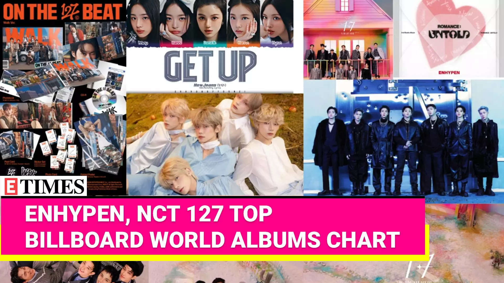 K-Pop Dominates Billboard! Stray Kids, BTS Jimin, ENHYPEN, NCT 127, and More Take Over World Albums Chart