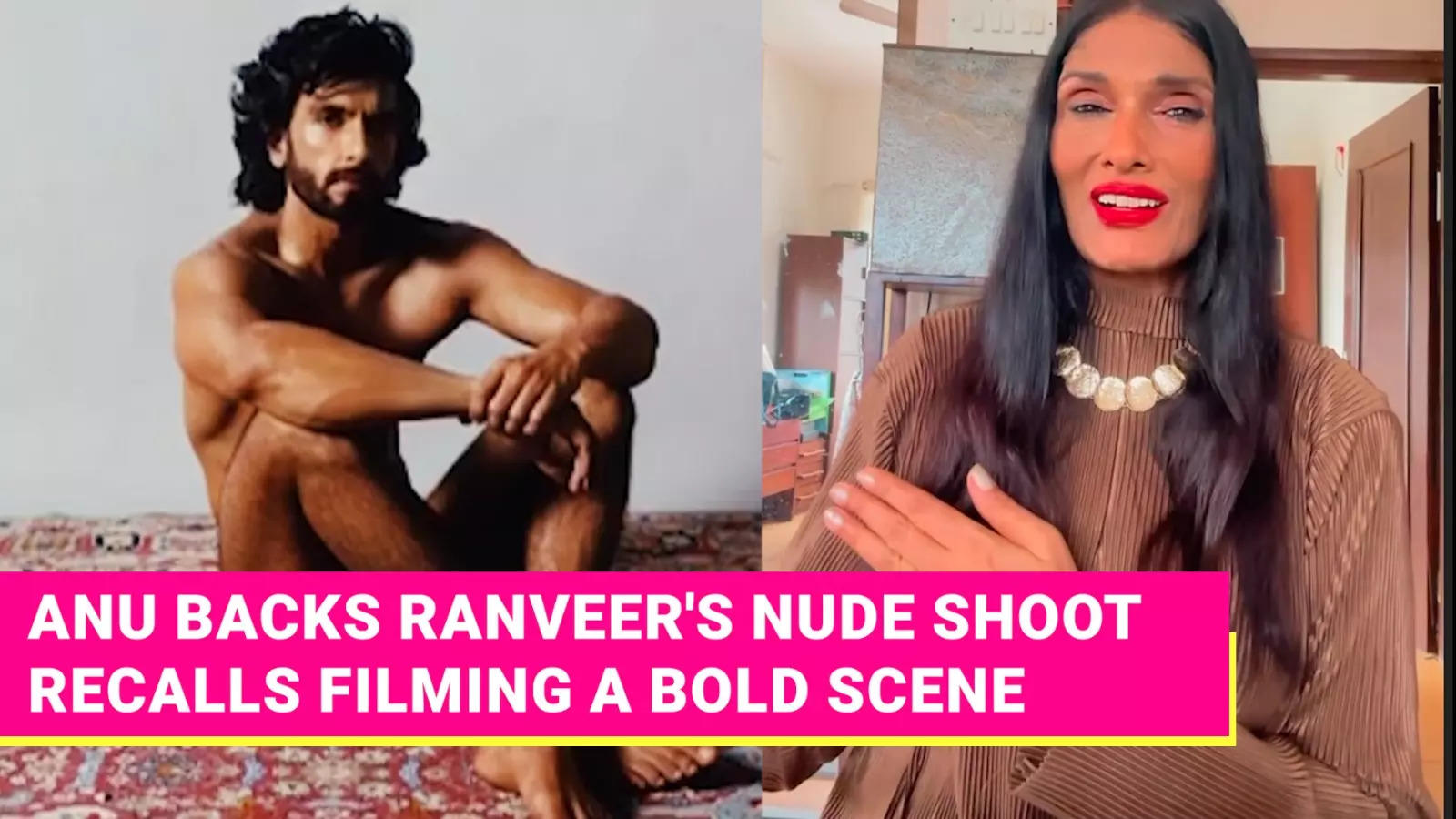 Anu Aggarwal Praises Ranveer Singh’s Controversial Nude Shoot; Recalls Filming A Bold Scene In 1994 Film