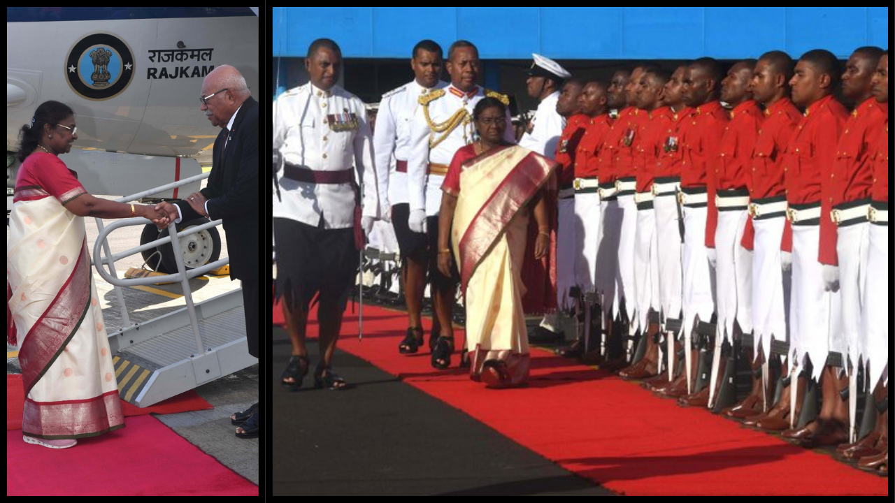 Indian President Droupadi Murmu Visits Fiji