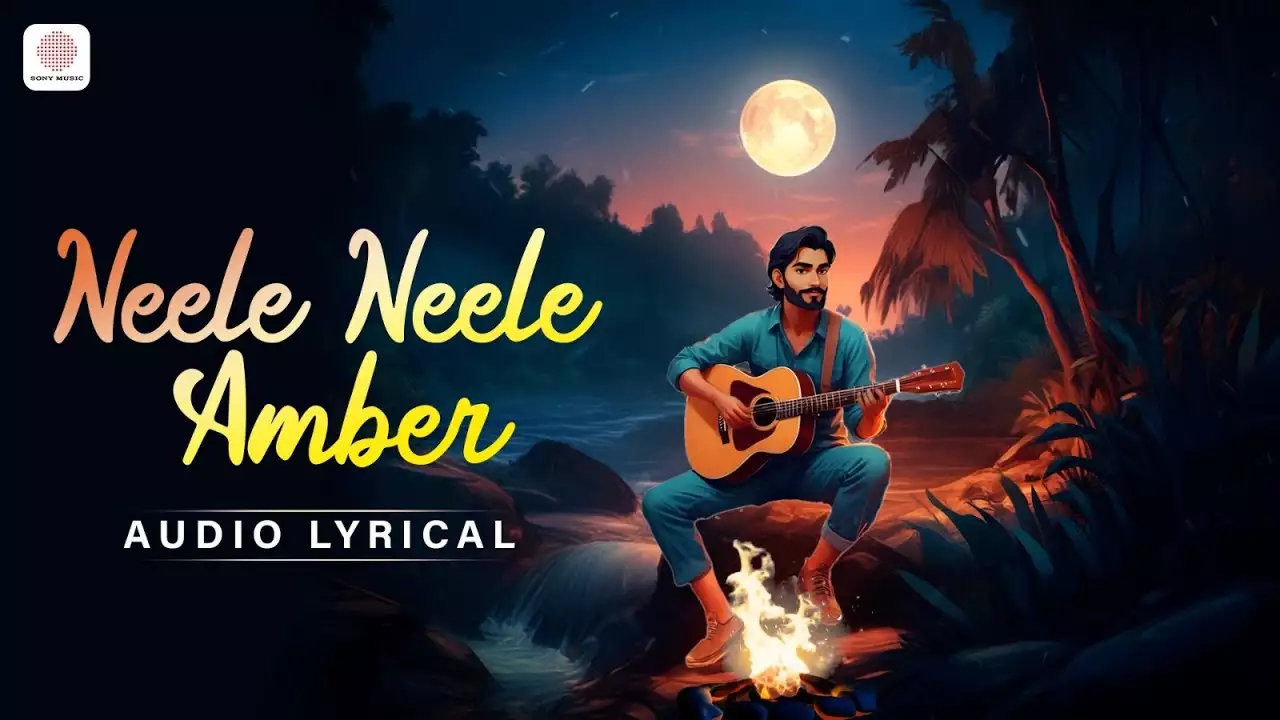 Check Out The Latest Hindi Lyrical Song Neele Neele Amber Par Sung By Kishore Kumar