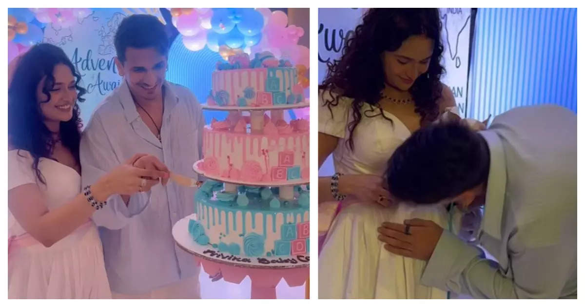 Prince Narula and Yuvika's Joyful Baby Shower