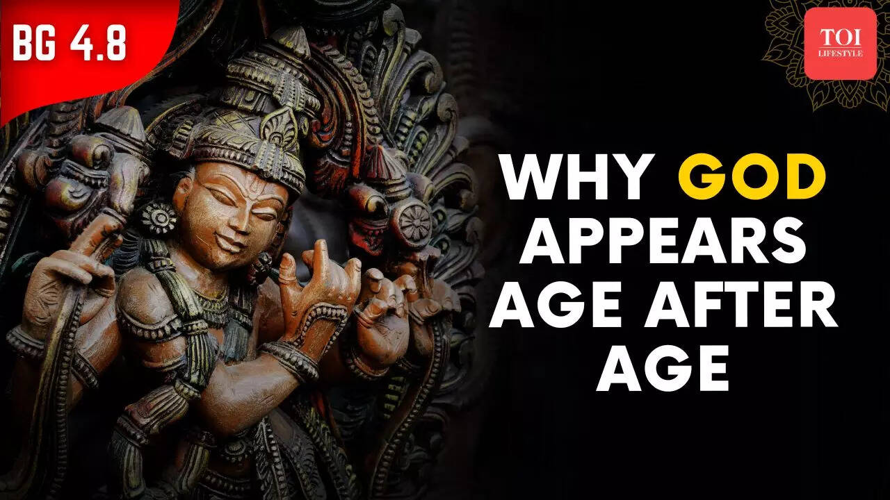 Why Does God Descend? Krishna's Unravels The Mystery In Bhagavad Gita, Chapter 4, Verse 8