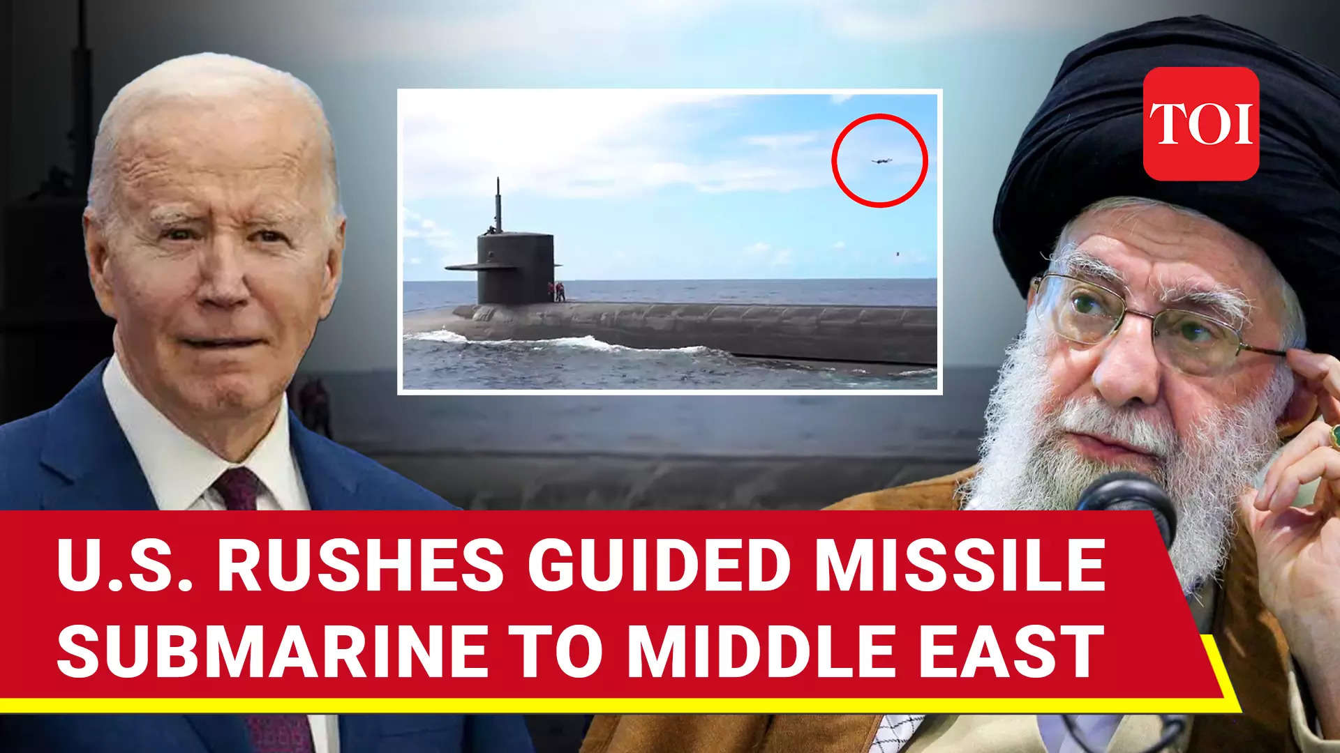 U.S. Braces For Iran's Revenge; Deploys Guided Missile Submarine To ...