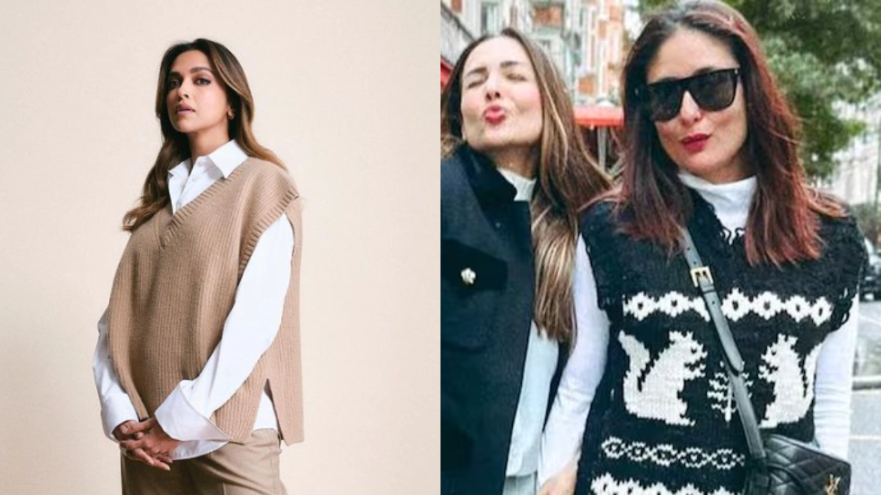 Deepika Padukone to Kareena Kapoor Khan: 5 times Bollywood actresses aced the sweater vest trend
