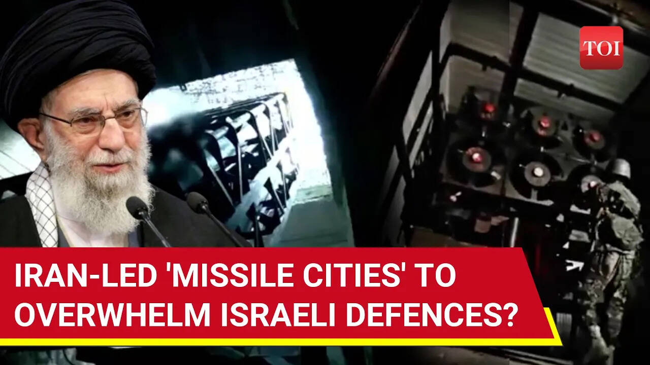 Iran's Terrifying Message To Israel; Reveals 'Multiple Missile Cities' As Wider War Looms In Mideast