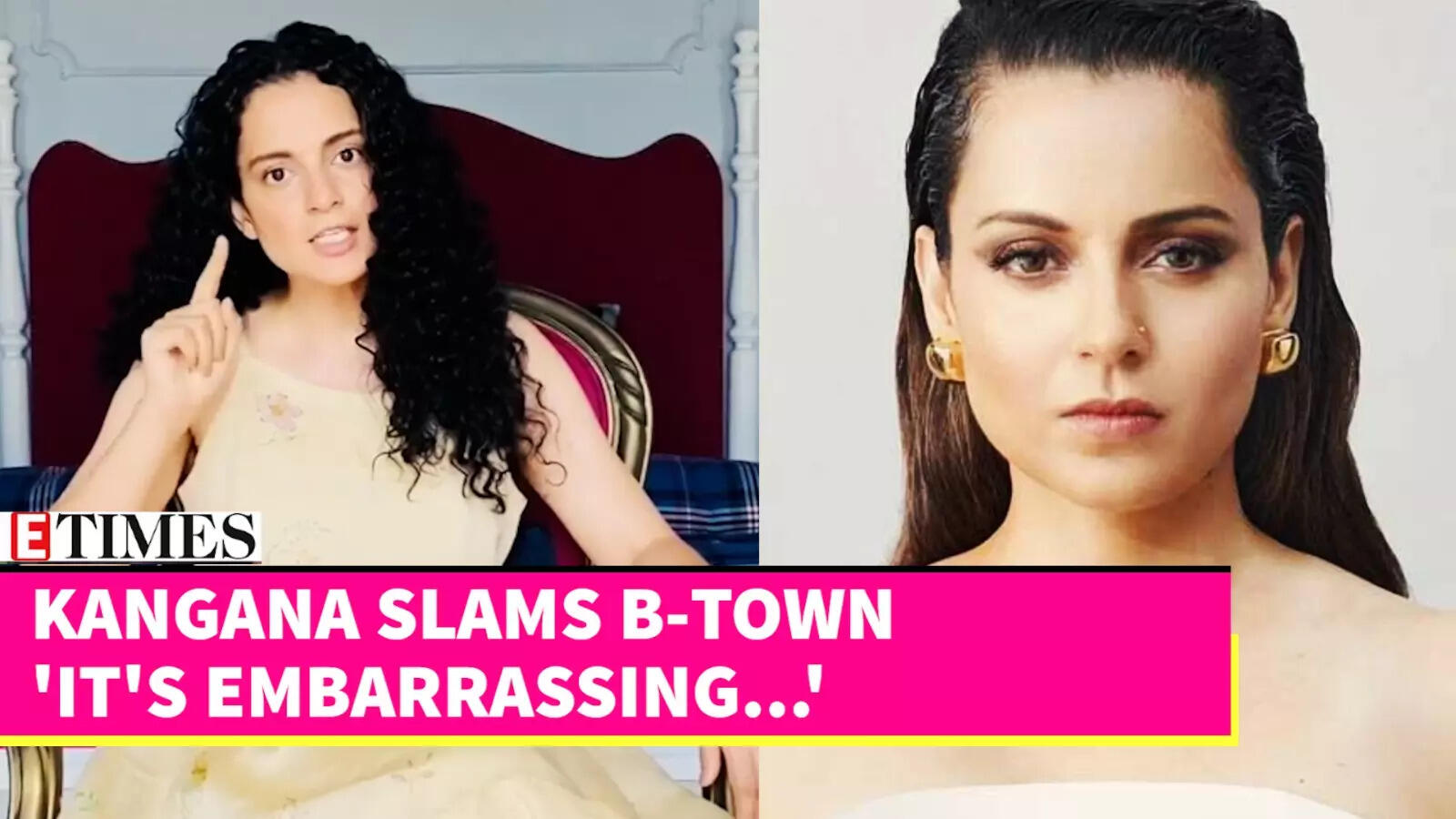 Kangana Ranaut Launches Fresh Attack on Bollywood: 'They're Stupid... like Grasshoppers'