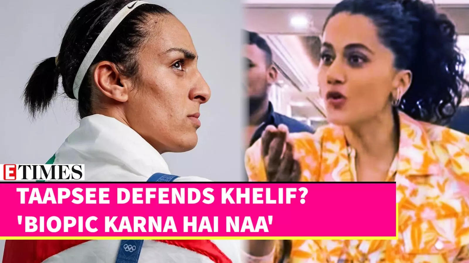 Taapsee Pannu Defends Imane Khelif: Gender Eligibility Debate Gains New ...