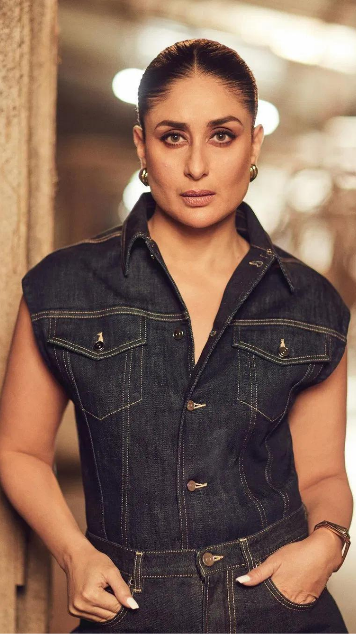 Kareena Kapoor Khan is the denim crusader of Mumbai | Times of India