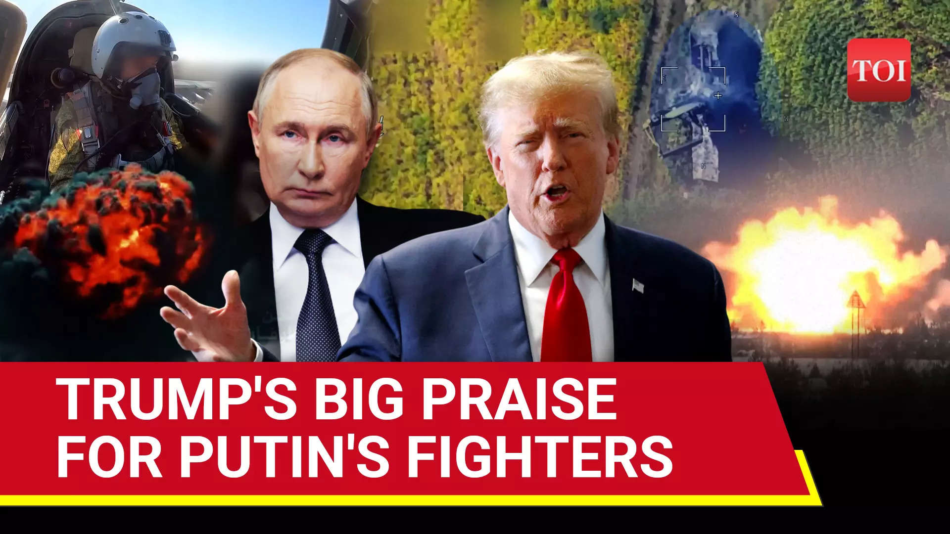 Trump's Open Praise For Russian Military's War Fighting Skills; Lauds ...