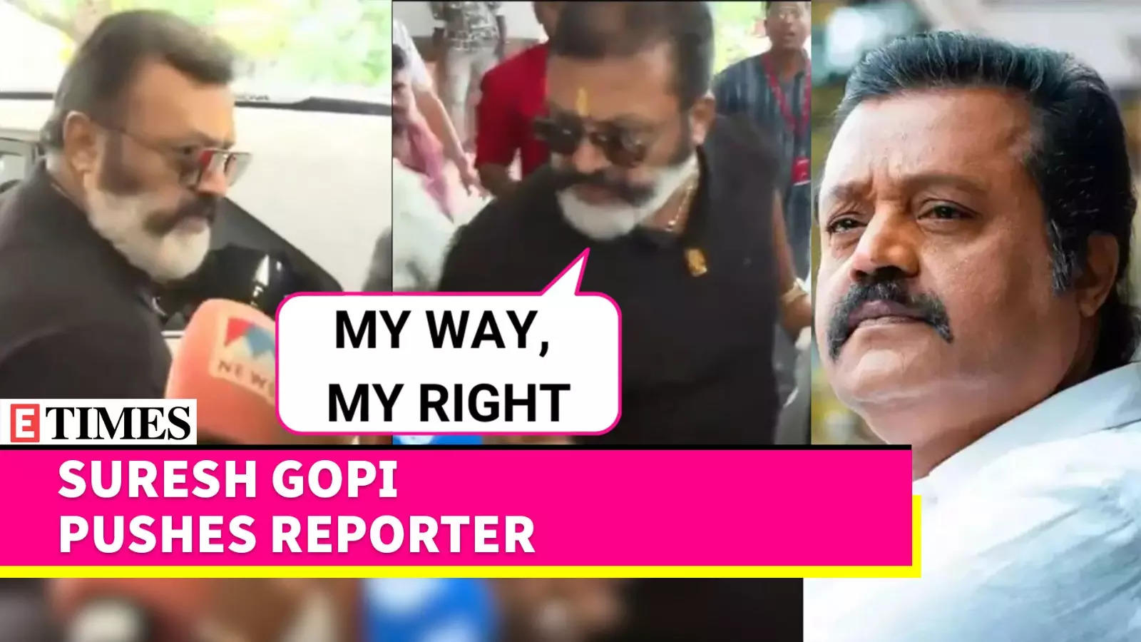 Kerala BJP Minister Suresh Gopi’s Fued With Media Over Hema Committee Report; Press Club Hits Back