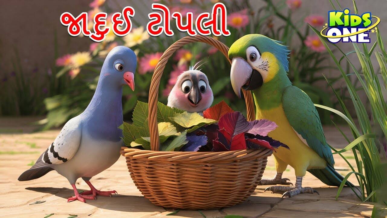 Watch Latest Children Gujarati Story 'Jadui Topali' For Kids - Check ...