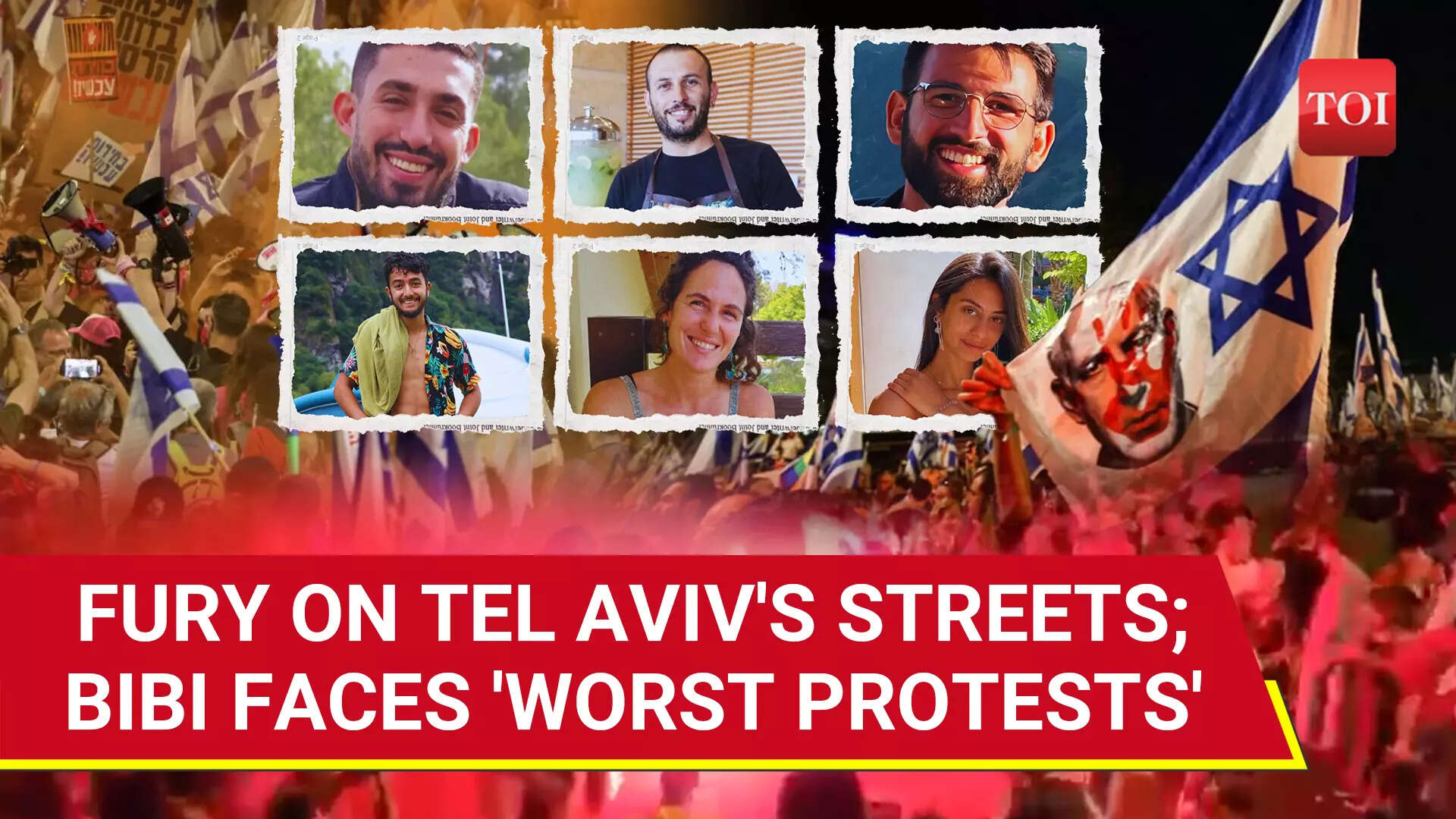 Tel Aviv Burns: Israelis Chant 'Shame On Netanyahu' On Streets; Hostage ...