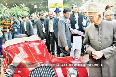 Car rally by JK Tyres