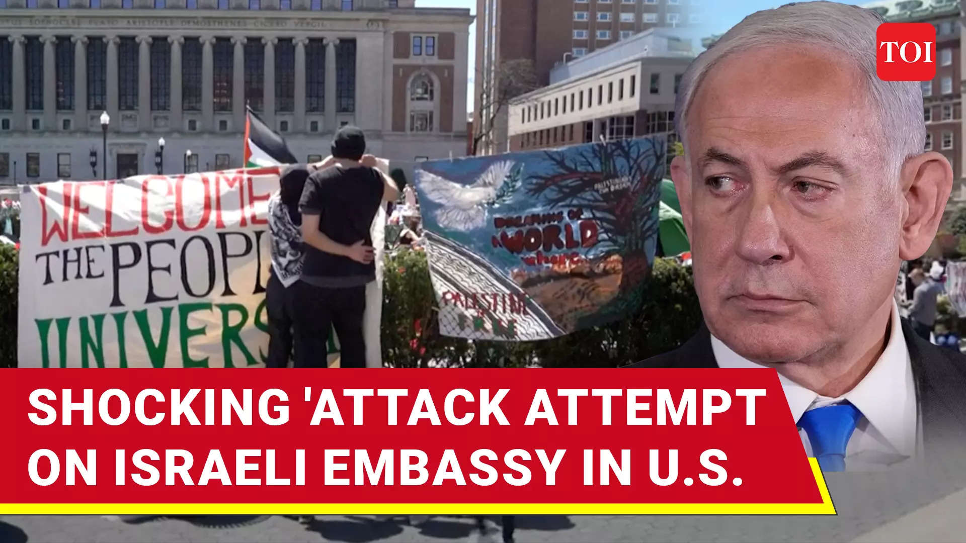 U.S.: Israeli Embassy Faces Attack Bid; 'Suspicious Object' Hurled At Mission In Washington