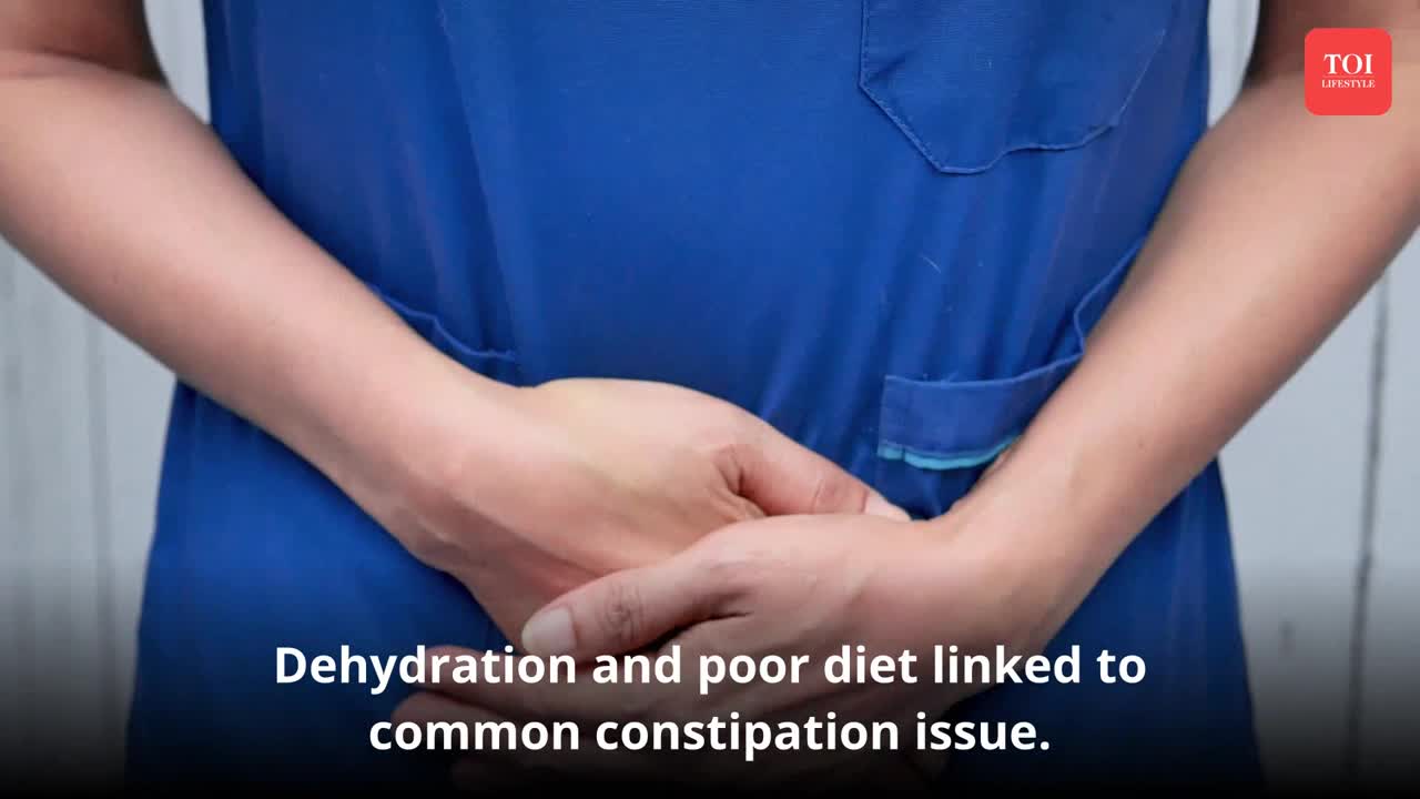 Dehydration and Poor Diet Linked to Common Constipation Issue