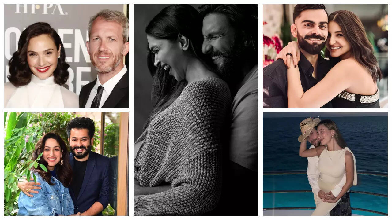 Celebrity couples who became parents in 2024