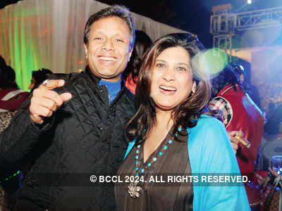 Ajay Bharti's b'day party