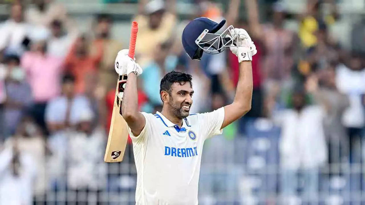 Ashwin's blazing century makes it a beautiful twilight