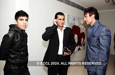 Rohit and Rahul's art exhibition