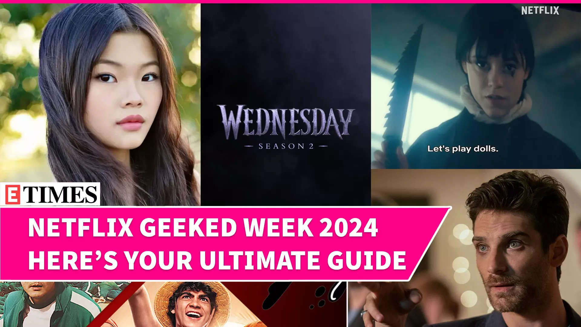 Netflix Geeked Week 2024: Squid Game S2, Wednesday S2 & More – Must-See Reveals You Can’t Miss