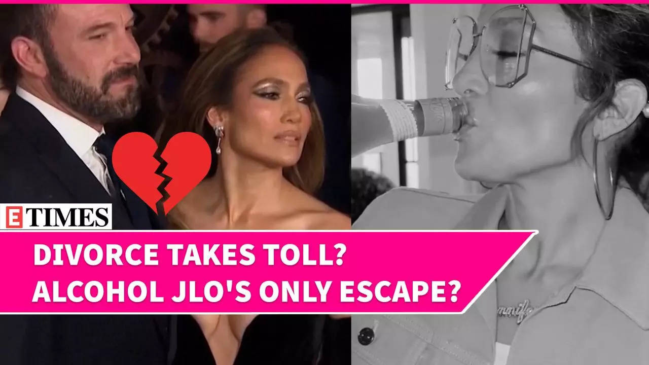 Jennifer Lopez’s Drinking Worries Friends During Emotional Divorce: Reports